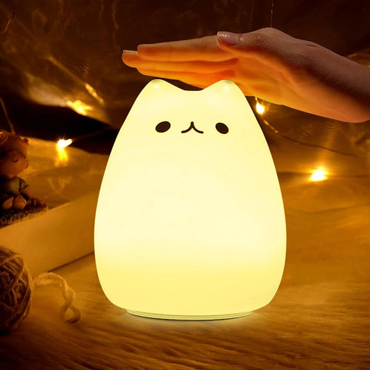 Cute  Kitty Night Lamp